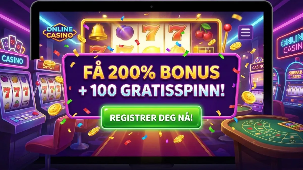 Registrering med bonus